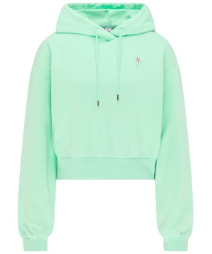 Een knusse capuchon, zachte sweatstof en geribde boorden geven deze hoodie van myMo een coole, comfy look. Het kleine bloemenborduursel op de borst rondt het casual fit ontwerp perfect af.