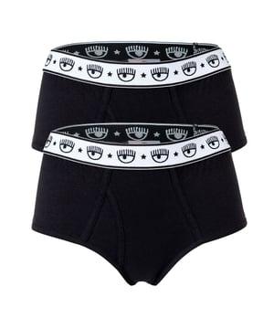 Klassischer Damen Slip von der Marke CHIARA FERRAGNI.
Einfarbiger Brief mit Allover-Logo.
Optimaler Tragekomfort.
Hochwertiges Material.