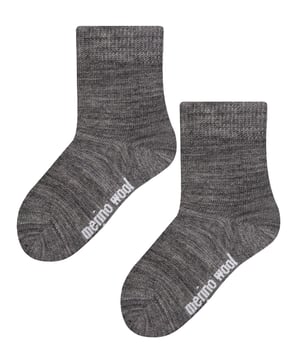 For your Children who love fun and colourful socks, you'll find the perfect pair to match their personality. These superbly crafted Toddlers Merino Wool Socks by Steven are a great addition for your little ones feet. This pair of socks will make the child smile all day long. These are made from the best quality Merino Wool fibres which are not only super soft and very comfortable but they’re designed to keep feet warm with their natural thermal properties. This is ideal for your kids to ensure less irritation and more comfort. These socks come in 12 different colours which include: Black, Navy, Pink, Red, Blue, Cream, Yellow, Dark Grey, Beige, Hot Pink, Light Grey and Burgundy. They can be worn with or without shoes, no matter what you choose, your kids will look and feel great in these socks! These socks are made from: 72.5% Merino Wool, 23% Polyamide, 4% Elastane, 0.5% Polypropylene, come in 12 different colours and are available in 3 Sizes: 6-12 Months, 1-2 Years, 2-3 Years They are Machine Washable.