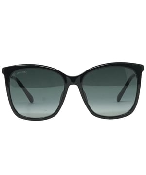 Jimmy Choo Nerea/G/S 807 Black Sunglasses. Experience luxury and sophistication with the Jimmy Choo Nerea/G/S 807 Sunglass. Crafted from the finest materials, these sleek sunglasses feature 100% UVA/UVB protection and refined metallic accents. Admire the sophisticated Jimmy Choo style with these timeless sunglasses.. Black Sunglass, Nose Bridge Width = 17mm, Lens Width = 57mm, Arm Length = 145mm. Branded Sunglasses Case and Cleaning Cloth Included. 100% Protection Against UVA &amp; UVB Sunlight and Conform to British Standard EN 1836:2005, Sunglasses, Sunglasses Case, Cleaning Cloth and Care Instructions all Included. Jimmy Choo Nerea/G/S 807 Sunglass