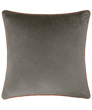 You need never worry about matching your cushions with the Meridian range. Made of unspeakably soft velvet feel fabric no words or pictures can do these covers justice. Each larger than average cushion has a plain front and reverse with contrasting piped edges in a range of rich complimentary colours which feature throughout the entire collection. With a small and discreet zip closure they are easy to fill and secure.