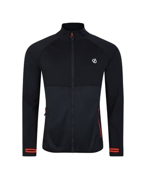 Gewebetechnik: Antibakteriell, Sehr warm, Geruchskontrolle, Schnelltrockend. Materialzusammensetzung (%): 95% Polyester, 5% Elastan. Gewebe: 4-fache Dehnrichtung, Gebürstete Innenseite, Ilus Core Stretch. Design: Kontrast Detail, Logo. Durchgehender Reißverschluss. Strukturierte Panele, Daumenlöcher. Taschenart: Zwei Seitentaschen, Reißverschluss. Saum: Elastisch. Hoch geschnitten. Langärmlig. Nachhaltigkeit: Aus recyceltem Material. UV-Schutzfaktor: UPF 50+.