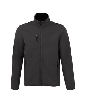 Material: Außenschicht aus 94% Polyester und 6% Elastan. Wasserdichte, winddichte und atmungsaktive Mittelschicht. Futter aus Polyester-Fleece. Durchgehender Reißverschluss mit Kinnschutz und innerer Reißverschlussabdeckung. Rechte Brusttasche mit Reißverschluss. Zwei Fronttaschen mit Reißverschluss. Elastische Bündchen an Ärmeln und Saum. Brustumfang (in): XS(35/36), S(36/38), M(38/40), L(41/42), XL(43/44), XXL(45/47), 3XL(47/49), 4XL(50/52), 5XL(53/55).