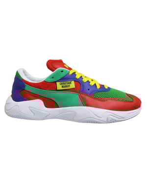 Puma Storm x Chinatown Market Multi Low Lace Up Casual Mens Entrenadores 370135 01