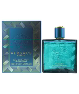 Eros Eau de Parfum by Versace is an oriental woody fragrance for men. Top notes: mint, candy apple, lemon and mandarin orange. Middle notes: ambroxan, clary sage and geranium. Base notes: vanilla, leather, sandalwood, bitter orange, cedar and patchouli. Eros Eau de Parfum was launched in 2020.