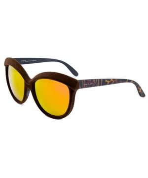 Gafas de sol de mujer de color marrón - Italia Independent 0092V-044-ZEB• material: acetato• color: marrón• tamaño: 58/20/140 mm (longitud de la lente / ancho del puente / longitud de la varilla)  