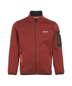 100% Polyester. Stof: Fleece, Brei-effect, Marl, Stretch. Ontwerp: Contrasterende details, Logo. 250gsm. Mouwtype: Met lange mouwen. Reflecterende bekleding. Halslijn: Staande Kraag. Manchet: Stretch Binding. Geschikt voor: Comfort. Zakken: 2 Zijzakken, 1 Mouwzak, Rits. Bevestiging: Volledige ritssluiting. Hem: Stretch Binding. Duurzaamheid: Eco Vriendschappelijk, Gemaakt van Gerecycleerde Materialen, Duurzame Materialen. 13 jaar: 32,5 in. 11-12 jaar: 31 in. 3-4 jaar: 22,5 in. 5-6 jaar: 24 in. 7-8 jaar: 26,5 in. 9-10 jaar: 28,5 in. 14 Jaar: 33 in. 15-16 jaar: 36 in.