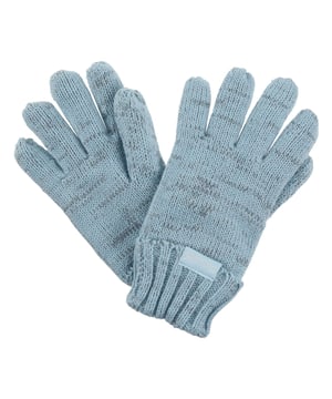 De Luminosity-handschoenen van Regatta. De fleece voering houdt kleine handjes warm. Reflecterende draad op de kinderhandschoenen helpt bij zichtbaarheid bij weinig licht. Materiaal: 100% acryl. Ref: RKG047W79.