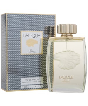 Lalique design house launched Pour Homme in 1997 as a woody aromatic fragrance for men. Pour Homme notes consist of rosemary lavender mandarin orange grapefruit bergamot iris jasmine lilyofthevalley cedar sandalwood amber patchouli and vanilla.