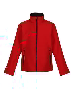 Gewebetechnik: Warmer Rücken. Materialzusammensetzung (%): 100% Polyester. Futtermaterial (%): 100% Fleece. Gewebe: Softshell, Stretch, gewebter Stoff. Design: Unifarben. Reißverschluss. Zweilagig, Reißverschluss-Schutz innen, Reflektierende Details. Taschenart: 2 Reißverschlusstaschen, Untere Tasche. Mit Kapuze. Langärmlig. Nachhaltigkeit: Aus recyceltem Material. Geeignet für: Siebdruck, Transferdruck, Vinyl-Druck.