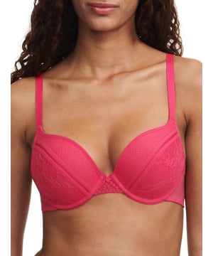 Passionata Olivia Extra Push-Up Bra. With padded cups and a plunge neckline. Product is recommended hand wash only.