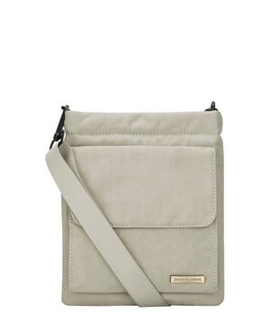 The perfect daily companion for carrying all your essentials. The Portrait Nylon Crossbody Bag features two internal main compartments, a flap over zip pocket to the front and fully adjustable strap with a clip off function. Features: , Zip top opening, Front flap over zip pocket, Rear zip pocket, SMITH & CANOVA antique brass logo, Branded antique brass zips, Adjustable crossbody strap (detachable), Two internal main compartments, Internal zip pocket Style Ref: 92685 STONE