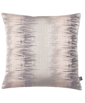 Available in pastel shades this stunning jacquard cushion will add a shimmer to your decor.