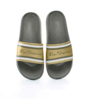 Introducing the Ben Sherman Sliders with Contoured Footbed, a stylish and comfortable footwear option perfect for those seeking both fashion and functionality. These sliders are designed with your comfort in mind, featuring a contoured footbed that provides exceptional support and cushioning. 


The sliders showcase the iconic Ben Sherman embossed branding, adding a touch of sophistication to their sleek design. The embossed logo serves as a testament to the brand's commitment to quality and style.


Crafted with a synthetic upper and lining, these sliders offer a combination of durability and comfort. The synthetic materials ensure that the sliders are lightweight, flexible, and easy to clean, making them a practical choice for everyday wear.


The highlight of the Ben Sherman Sliders is the contoured footbed. Designed to conform to the natural shape of your feet, the footbed provides optimal support and promotes a healthy posture. Whether you're strolling along the beach or running errands, these sliders will keep your feet comfortable and well-supported throughout the day.

Completing the package, the sliders are equipped with a synthetic sole. The sole offers excellent grip and traction, ensuring stability on various surfaces. Whether you're walking by the poolside or navigating wet surfaces, you can trust the synthetic sole to keep you steady and confident.


In summary, the Ben Sherman Sliders with Contoured Footbed combine style, comfort, and durability in one package. With their embossed branding, synthetic upper and lining, contoured footbed, and synthetic sole, these sliders are a reliable and fashionable choice for those who prioritize both style and comfort.
