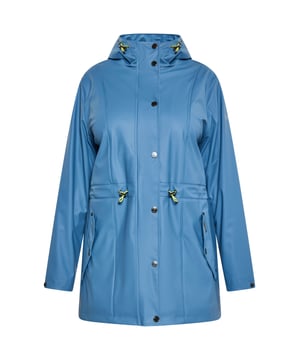 Ontdek de ultieme regenjas ontworpen als parka Plus Size jas, met gelaste naden voor een waterdichtheid tot 3000 mm. Dit functionele outdooritem heeft een verstelbare capuchon en drukknopen voor een persoonlijke pasvorm. De losse snit zorgt voor comfort, de opstaande kraag en lange mouwen zorgen voor comfort tijdens slecht weer. Met klepzakken en een ritssluiting is deze grote maat regenkleding perfect voor elke regenachtige dag. Dit artikel maakt deel uit van de Plus Size Collectie.  Mackintosh
