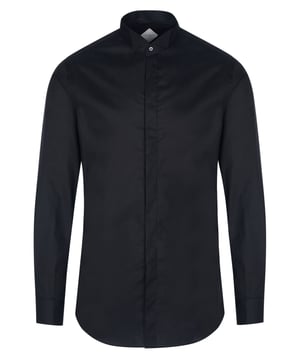 100% algodón; camiseta de Pal Zileri;  Modelo: Q370I90SD--C0784 20;  Mano de obra de alta calidad;  100% algodón suave;  cuello con solapa;  Tapeta con 7 botones;  Muy ajustado a la figura;  puños vueltos;  Detalles del logotipo de Pal Zileri