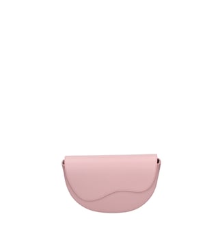 Damen-Gürteltasche mit Magnetknopfverschluss. eine mit Reißverschluss-Innentaschen. fehlende Außentaschen. verstellbarer und abnehmbarer Schultergurt aus Leder. fehlender Griff. ein Innenfach. Gürteltasche|Außenmaterial für Damen, gefüttert mit 70 % Baumwolle – innen 30 % Polyester. Maße: 25x15x9 cm. Hergestellt in Italien