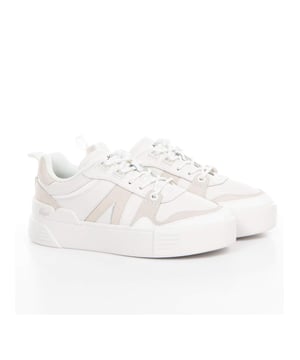 The Lacoste L002 0722 1 CFA Women's White Trainers offer a perfect blend of sporty elegance and everyday functionality. Designed with premium materials and sleek detailing, these trainers provide comfort and style for any casual occasion.
Â 
Key Features:
Premium Synthetic and Leather Upper: 

Combines durability with a refined look, offering a polished yet sporty aesthetic.


Signature Lacoste Branding: 

Features the iconic crocodile logo on the side and subtle detailing, adding a touch of sophistication.


Cushioned Insole: 

Ensures all-day comfort and support, making them suitable for extended wear.


Breathable Design: 

Includes perforated detailing for improved airflow, keeping feet cool and comfortable.


Durable Rubber Outsole: 

Provides reliable grip and stability on a variety of surfaces.


Low-Top Silhouette: 

Offers a versatile and modern design that pairs effortlessly with casual outfits.


Padded Collar and Tongue: 

Enhances comfort and ensures a snug, secure fit around the ankle.


Classic White Colorway: 

A clean and timeless shade that complements a wide range of wardrobe options.


Â 
The Lacoste L002 0722 1 CFA Women's White Trainers are the perfect addition to any casual wardrobe, combining chic style, comfort, and practicality for everyday wear or light activity.
Â 
Â 
Â 