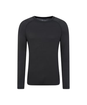 37% Acryl, 32% Polyester, 25% Viskose, 6% Elastaan. Ontwerp: Eenvoudig. Hals: Crew Neck. Mouwtype: Met lange mouwen. Stoftechnologie: Isotherm, Lichtgewicht, Vochtafvoerend, Sneldrogend. XXS: 33 in. XS: 35 in. S: 37 in. M: 40 in. L: 43 in. XL: 46 in. XXL: 49 in. 3XL: 53 in. 4XL: 56 in.