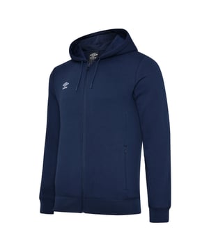 Material: 80 % Baumwolle, 20 % Polyester. Design: Gestapeltes Logo. Marken-Aglets, Marken-Ösen, Marken-Lasche. Kapuzenmerkmale: Kordelzug, angenähte Kapuze. Saum: gerippt. Manschette: tailliert, gerippt. Ausschnitt: mit Kapuze. Ärmeltyp: langärmlig. Taschen: 2 Seitentaschen, Reißverschluss. Verschluss: durchgehender Reißverschluss.