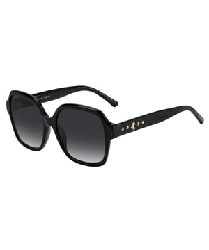 Jimmy Choo Vrouwen Zonnebril RELLAGS8079O - Materiaal: Acetaat - Kleur frame: Zwart - Afmetingen: 55/17/145 mm (Diameter lens / Brug formaat / Lengte veren)