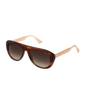 Gafas de sol de mujer de color marrón - Lozza SL4255-560710• material: acetato• color: marrón• tamaño: 56/16/140 mm (longitud de la lente / ancho del puente / longitud de la varilla)  CATEGORY 3-DEGRADED