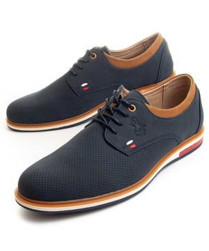 Herren Freizeitschuhe. Bequeme Passform. Gepolsterte Innensohle. Rutschfeste Sohle. Verstärkte Nähte. Hergestellt von anderen Marken für unsere Marke.