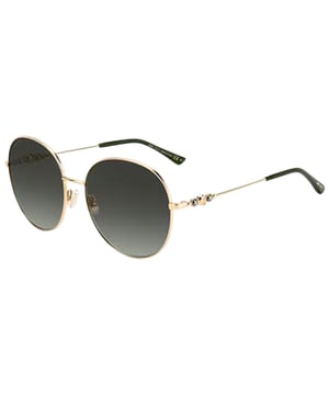 Frame kleur: Goud
Frame materiaal: Acetaat
Glas kleur: Grijs
Glas materiaal: Kunststof
Stijl: Rond
bescherming: 100% UVA & UVB
Grosse: 60-18-145
Glas breedte: 60
Web breedte: 18
Tempel Lengte: 145
Veer Scharnier: Ja
Leveringsomvang: Etui
Frame Stijl: Full-Rim