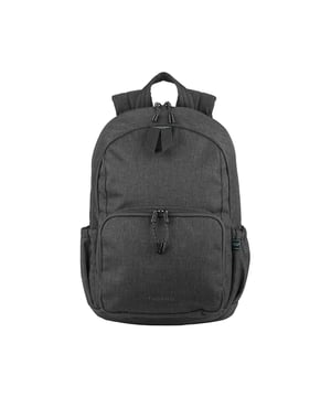 Unisex rugzak met ritssluiting. twee open binnenzakken. één voorkant met ritssluiting en twee open zijvakken met externe vakken. ontbrekende schouderband.  Handvat van gerecycled polyethyleentereftalaat. een binnencompartiment.  extern materiaal. polyester binnenkant. Afmetingen: 29x42,5x14 cm. Modeproduct