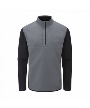 The Evolution Daytona Hybrid Golf Sweaters feature a sleek and modern design in a sophisticated grey and black color scheme. The contrasting panels add a touch of visual interest, while the subtle branding enhances the overall aesthetic. 


Constructed with high-quality materials, these sweaters are built to withstand the demands of the game. The knit fabric offers a soft and comfortable feel against your skin, while the woven panels provide added durability and stretch in key areas. This allows for unrestricted movement and flexibility during your swings.


Featuring Under Armour's advanced technology, these sweaters are designed to keep you comfortable in various weather conditions. The moisture-wicking properties efficiently draw sweat away from your body, ensuring you stay dry and focused on your game. The lightweight fabric also provides breathability to prevent overheating.


The Evolution Daytona Hybrid Golf Sweaters are perfect for layering, offering an extra level of warmth on cooler days. The quarter-zip design allows for easy on and off, and the stand-up collar provides added protection against the elements.

Whether you're on the fairway or enjoying post-round activities, these sweaters exude both style and performance. Elevate your golf attire with the Under Armour Evolution Daytona Hybrid Golf Sweaters, and experience the perfect blend of comfort, flexibility, and timeless style. Show your dedication to the game while looking sharp and feeling confident. Choose Under Armour for quality and innovation that enhances your golfing experience.