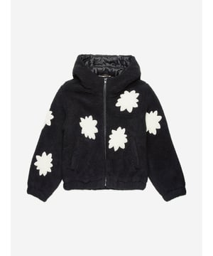 Introducing the Marni Girls Zip Up Jacket in Black, an essential luxury for AW2024. Crafted with elegance and sophistication, it‚  perfect for your stylish little one. Key features include: Exquisite Craftsmanship: Tailored in Italy from premium fabrics, ensuring durability and comfort.   Sleek Black Design: Timeless and versatile, easily coordinates with any outfit.   Secure Zip Closure: Provides easy wearability, perfect for the active girl on the go.Elevate her wardrobe with this designer piece from Marni. Order now!