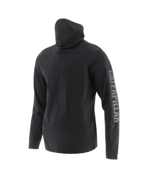 Materiaal: 100% katoen. Ontwerp: Logo, Effen, Tekst. Stoftechnologie: Antimicrobieel, ViralOff. Hals: Trechterhals. Mouwtype: Met lange mouwen. Bevestiging: Trek aan de achterkant. Voldoet aan de veiligheidsnorm: ISO18184:2019. Nota: Kan als Gezichtsbedekking worden gebruikt, Het is geen Medisch of Klinisch Voorwerp.