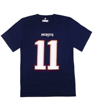 Fanatics NFL New England Patriots Julian Edelman 11 Camiseta de hombre de manga corta