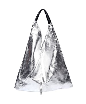 Bolso de compras  
100% cuero de vaca  
Asa superior única: 26 cm  
Monedero interno con cierre de cremallera  
Dimensiones: 37x46 cm