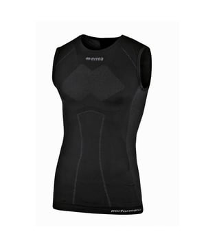 Especificaciones: Camiseta térmica de tirantes ideal para deportes al aire libre, confeccionada en tejido ligero y transpirable que elimina la transpiración y mantiene la piel seca incluso en los días más calurosos. El ajuste ceñido y sin costuras ofrece mayor comodidad y libertad de movimiento. Uso: Deporte al aire libre Ajuste: Ajustado