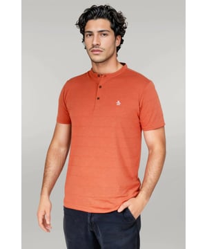 Marl cotton fabric t shirt, regular fit. Pair with cargo shorts or jeans! Great lightweight cotton t shirt for sunny days Fit: Regular, Sizing: As expected