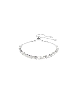 This dazzling Bracelet for Women from Swarovski is the perfect gift to spoil yourself or a loved one. The Bracelet is made out of Base Metal, colored Silver at Length: 24 cm weighing in at  grams with a Width of 0.3 cm at its widest point. The Swarovski 'Matrix' Women's Base Metal Bracelet - Silver 5689633 is delivered in a stunning gift box and carries a two year warranty.