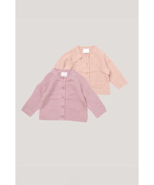 Introducing this two pack of frill and bobble cardigans from Rock A Bye Baby, these will be wardrobe essentials for your little one. These cosy cardigans feature a classic button fastening for easy dressing. Keep your little one snug and stylish with this versatile must-have piece from Rock A Bye Baby Boutique.