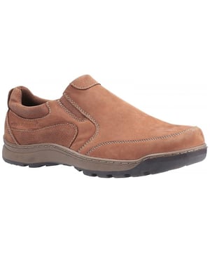 Bovenkant: Leder. Voering: Textiel. Zool: Andere materialen. Slip-on schoenen voor een ontspannen dagelijkse stijl. Comfortabele afgeronde schortneus, voetbed van traagschuim, gewatteerde kraag en dubbele elastische bretels.