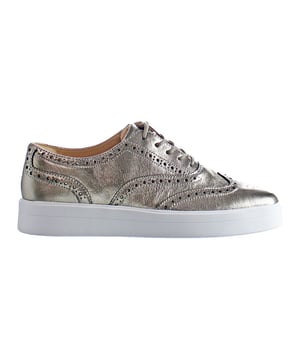 Clarks Hero Brogue Lace-Up Silver Otros zapatos para mujer de cuero 261493914