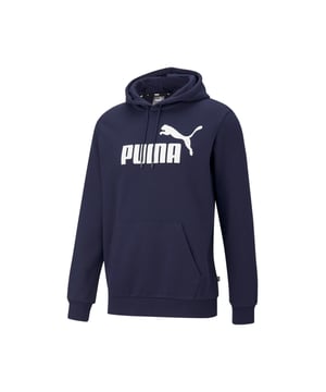 PRODUCT HISTORY: Bold branding and a classic fit make this cozy hoodie a real eye-catcher with sporty style. FEATURES & BENEFITS: Recycled content: Made from at least 20% recycled material as a step towards a better future DETAILS: Jersey-lined hood with drawcord for an adjustable fit; kangaroo pocket; ribbed cuffs and hem; PUMA No. 1 logo at chest