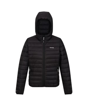 Material: Polyamide. Filling: Faux Down, Feather-Free, Recycled. Lining: Polyamide. Design: Logo, Quilted. Fabric Technology: DWR Finish, Insulating, Lightweight. Neckline: Hooded. Sleeve-Type: Long-Sleeved. Cuff: Stretch Binding. Hood Features: Grown On Hood, Stretch Binding. Pockets: 2 Side Pockets, Zip. Fastening: Zip. Hem: Stretch Binding. Denier: 20D. Sustainability: Cruelty Free, Made from Recycled Materials. 8 UK: 32 in. 10 UK: 34 in. 12 UK: 36 in. 14 UK: 38 in. 20 UK: 45 in. 18 UK: 43 in. 16 UK: 40 in.