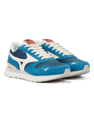 Maak kennis met deze gestroomlijnde sneaker met een bovenwerk van suède mesh, een loopschoen in 80's stijl, nu met een modern ontwerp met gespleten zool.