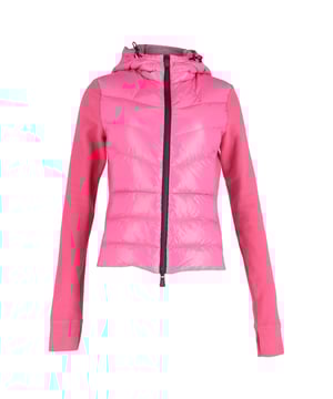 VINTAGE, RRP AS NEW
The Moncler Grenoble Padded Front Hooded Jacket in Pink Polyamide is a luxurious blend of style, warmth, and performance. Crafted from high-quality pink polyamide, this jacket features a padded front that provides superior insulation, ensuring you stay warm during colder months. The sleek, streamlined design is paired with a functional hood for added protection against the elements, making it both stylish and practical.

 Moncler Grenoble Padded Front Hooded Jacket in Pink Polyamide

Condition: Excellent
Signs of wear: No retail tag but Brand tag on., No visible sign of wear., 
Packaging: None
Color: Pink 
Material: Polyamide
Size: INT | M/2/UK12/IT44/FR40/US8
Measurements: Length: 560; Chest: 470
SKU: NAPPUGBCL446983W