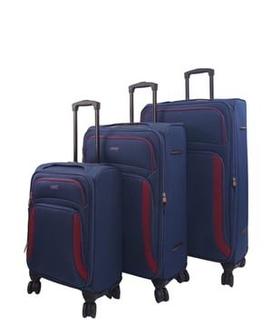 Embark on a Adventure with Our Exquisite 8-Wheel Luggage Set
AMAZING AIRLINE COMPATIBILITY: We understand that travellers may fly with many different airlines throughout their lifetime. That�s why we designed this cabin case so it is accepted on the vast majority of airlines throughout the UK, Europe & North America. Including easyJet, British Airways, Delta, Flybe, Lufthansa, Ryanair (Priority Boarding), Norwegian, Jet2, KLM, Virgin Atlantic and many more. (Please check with your airline before purchasing).

Key Features:

Eye-Catching Colours: Immerse yourself in the allure of paradise with a vibrant colour
Compact Cabin Size: Meets airline requirements for hassle-free boarding, featuring a roomy interior and maneuverable with a sturdy handle and 360-degree wheels.
Smooth 360 dual 8-wheel spinners for effortless mobility
Secure integrated 3-digit lock for enhanced security.
Constructed from ultra-strong Jacquard nylon 600D material for durability.
Self-locking telescopic handle and zip-around closure for easy use.
Indulge in the perfect blend of practicality and aesthetics with our Travel Collection - your passport to a seamless and stylish journey.
20 Inch Cabin Case - Size 55 x 40 x 20 cm Weight : 2.5Kg Capacity : 38 Litre
26 Inch Medium Case - Size 73 x 44 x 29 cm Weight : 3.3Kg Capacity : 95 Litre
29 Inch Large Case - Size 84 x 47 x 32 cm Weight : 4Kg Capacity : 127 Litre

Note: Please select preferred size. Sizes sold individually, not in sets.