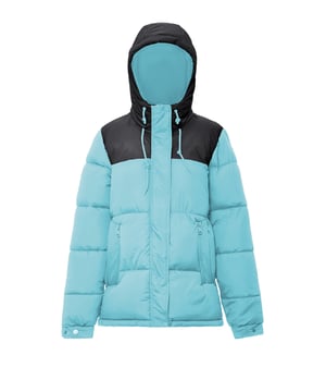 Nu komt kleur in het spel. De gewatteerde pufferjassen van Mo zorgen met hun tweekleurige look voor een winterhighlight. Uitgerust met een capuchon, zijzakken met ritssluiting, verstelbare manchetten en een elastisch trekkoord in de zoom, kan het trendy ontwerp je op een ontspannen manier beschermen tegen lage temperaturen. Het synthetische vulmateriaal isoleert – ook zonder toevoeging van dierlijke producten.  Jas