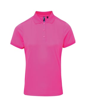 Passend polo t-shirt met zijwaarts geplaatste details om het vrouwelijk figuur te flatteren.. Een stijlvolle gebreide kraag en 3 knoopsluiting in de halslijn zorgen voor een moderne werkkleding die een slim alternatief is voor een blouse.. Ontworpen om te passen bij onze 'Kleuren'-reeks in schorten en blouses, kan dit artikel worden gedragen in verschillende industrieën en heeft vochtafvoerende eigenschappen die helpen om vocht weg te zuigen van het lichaam onder warme omstandigheden.. Snelle droging en uitstekend kleurbehoud. Stof: 100% Polyester piqué. Gewicht: 155gsm. XS, S, M, L, XL, 2XL (8, 10, 12, 14, 16, 18).