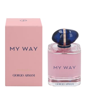 My Way is a floral fragrance for women which was created by Carlos Benaim and Bruno Jovanovic and launched in 2020 by Giorgio Armani. The fragrance contains top notes of Orange Blossom and Bergamot; Middle notes of Tuberose and Indian Jasmine; and base notes of Madagascar Vanilla, White Musk and Virginian Cedar. The scent is a sweet yet fresh and juicy in the top notes, before becoming creamier and floral as the heart notes show themselves. The fragrance is youthful, uplifting and feminine, and due to the freshness of the Citrus notes it's fantastic for warmer days.