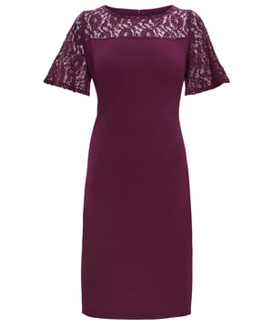 Gina bacconi store gloria lace dress