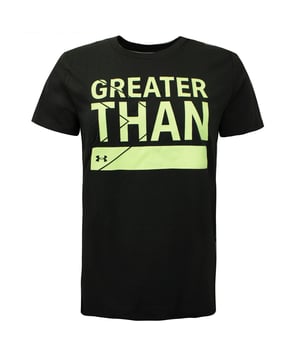 Under Armour Womens Greather als T-Shirt Graphic Top Khaki 1356306 310